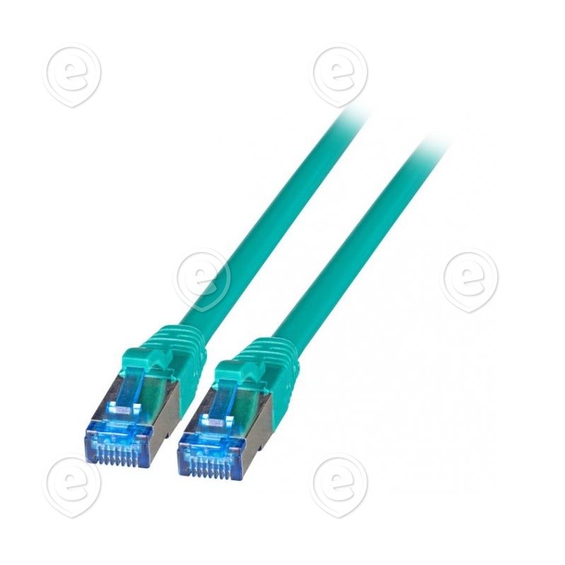 Vahekaabel CAT6A S/FTP 10G 1,0m (roheline) Superflex                                                                                                                                    