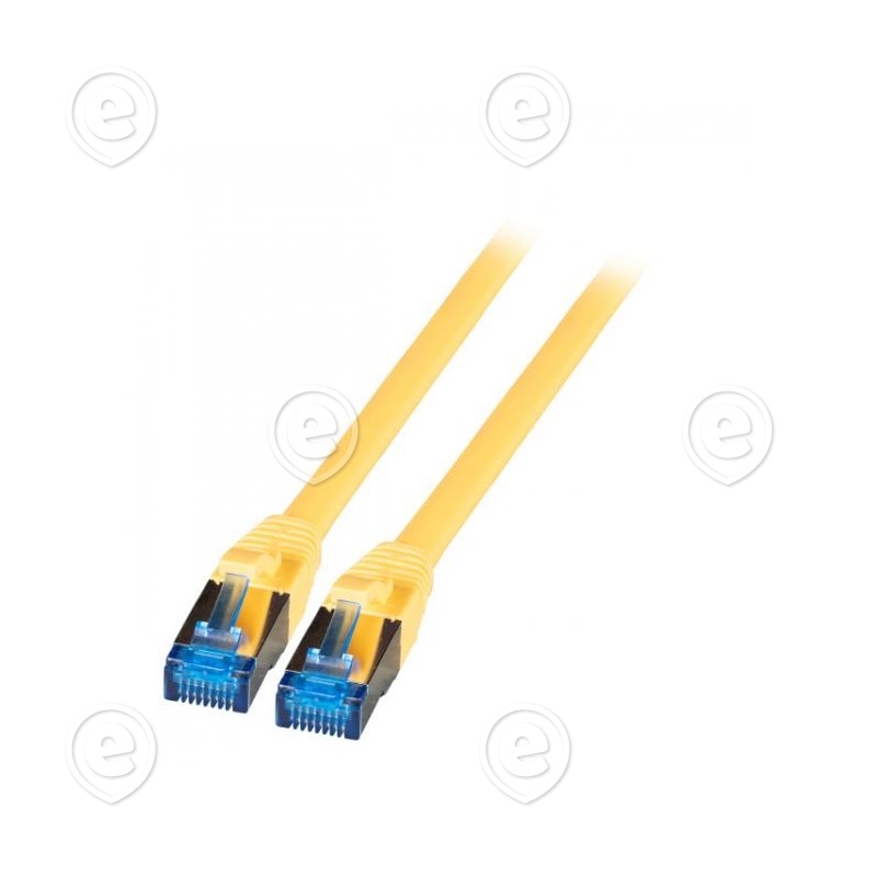 Vahekaabel CAT6A S/FTP 10G 5,0m (kollane) Superflex                                                                                                                                    