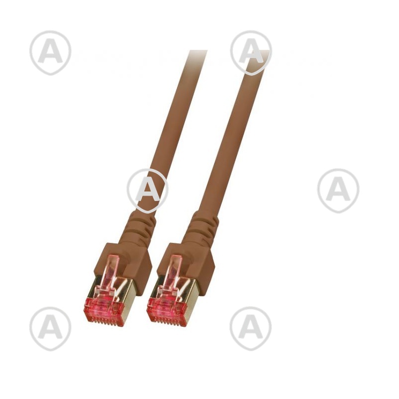 Vahekaabel CAT6 S/FTP 5m (pruun)                                                                                                                                                 
