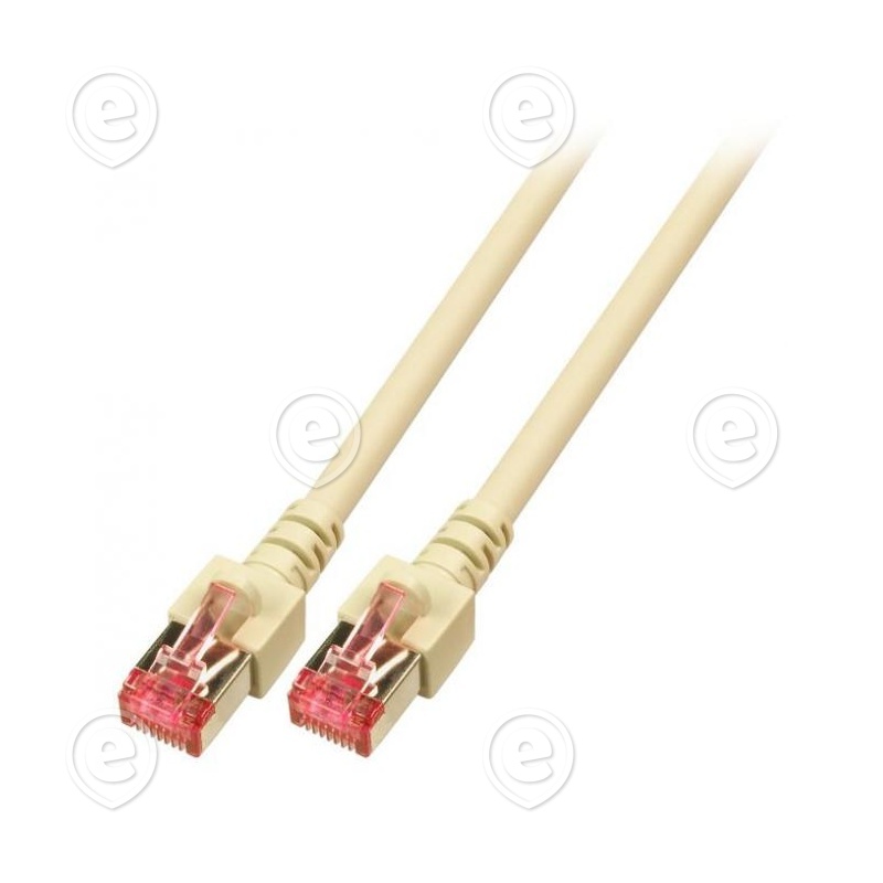 Vahekaabel CAT6 S/FTP 0,75m (hall)                                                                                                                                                   
