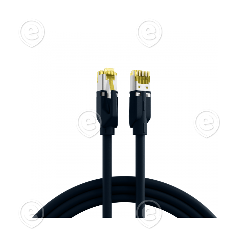 Vahekaabel RJ45 S/FTP, Cat.6A, PUR, Cat.7 Raw cable, TM31, 10,0m must