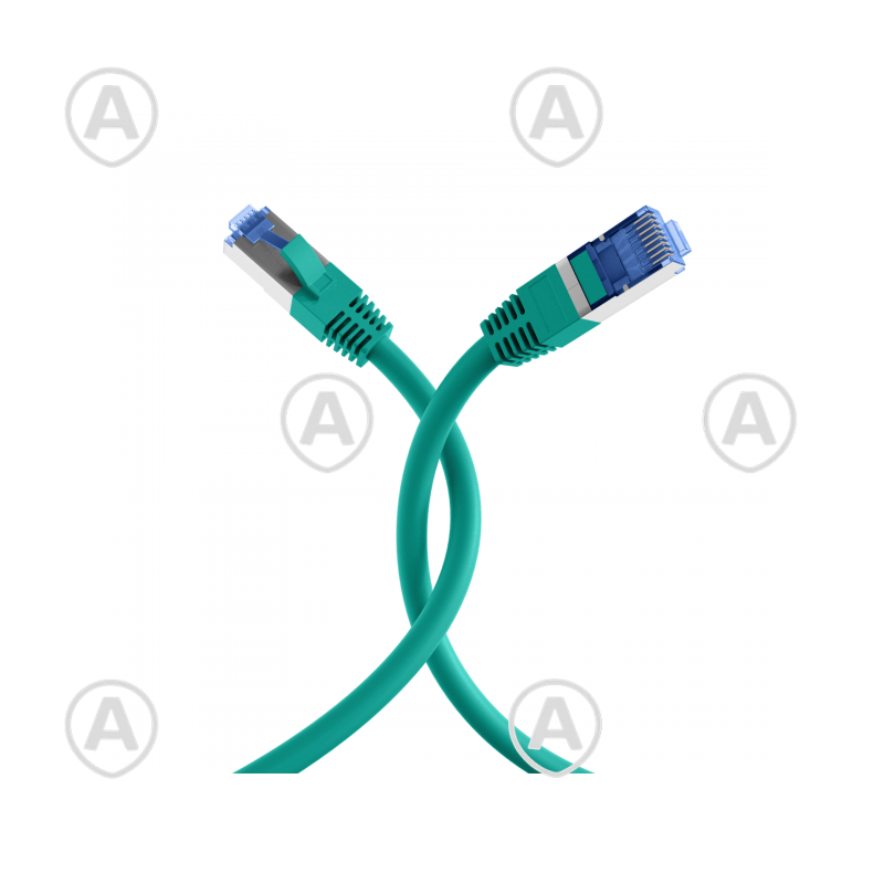 Vahekaabel CAT6A S/FTP 10G 20,0m (roheline) Superflex                                                                                                                                    