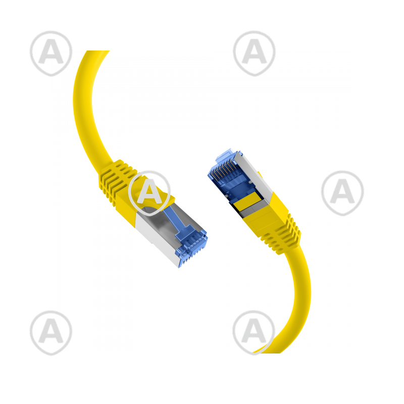 Vahekaabel CAT6A S/FTP 10G 30,0m (kollane) Superflex                                                                                                                                   