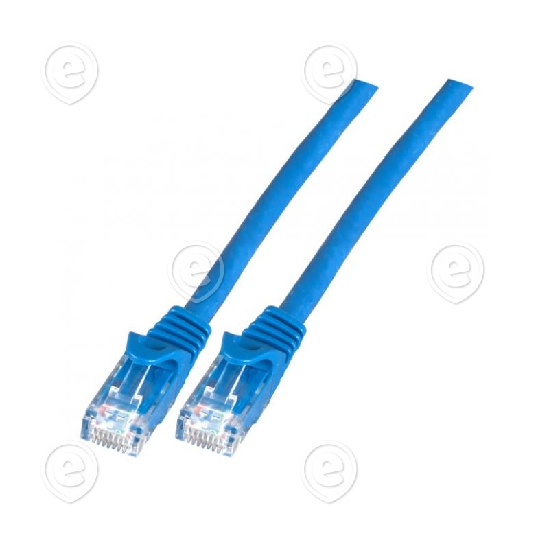 Vahekaabel CAT6 UTP, LSZH, 1,5m (sinine) / murdumiskaitsega                                                                                                                         