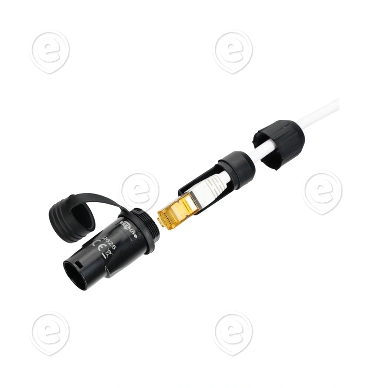 RJ45 pistiku alumiiniumkorpus