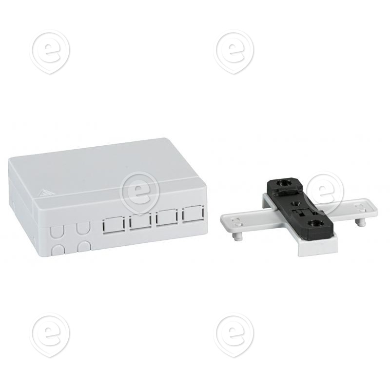 FTTX karp sisetingimustesse DIN liistule 4-kiule/adapterile 