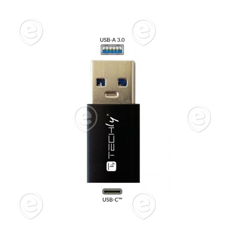 Adapter USB-A M to USB-C F                                                                                                                         