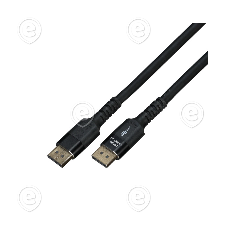 DisplayPort 2.1 kaabel, 3,0m;  16K/60Hz / 80Gbit/s 