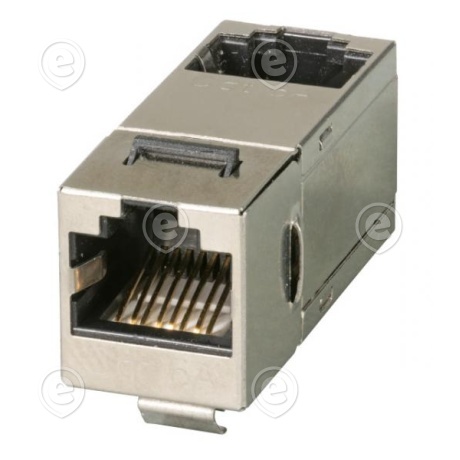 Modularadapter RJ45 STP, Cat.6A, 90° nurga all                                                                                                                                          