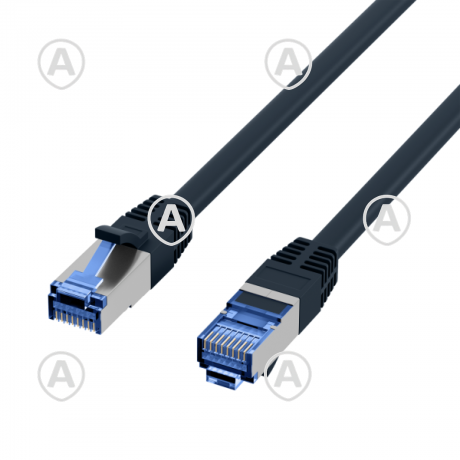 Vahekaabel CAT6A S/FTP 10G 25,0m (must) Superflex                                                                                                                                    