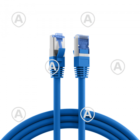 Vahekaabel CAT6A S/FTP 10G 30,0m (sinine) Superflex                                                                                                                                    