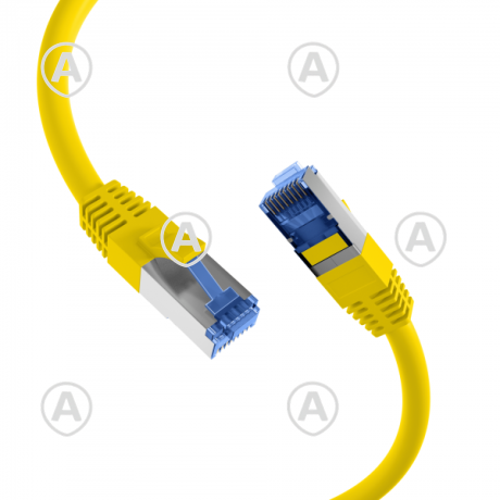 Vahekaabel CAT6A S/FTP 10G 7,5m (kollane) Superflex                                                                                                                                   