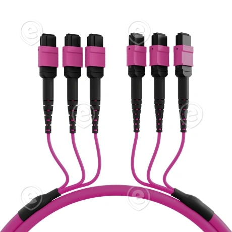 Optiline vahekaabel MTP®-F/MTP®-F 48xkiudu OM4, tüüp A, 10m