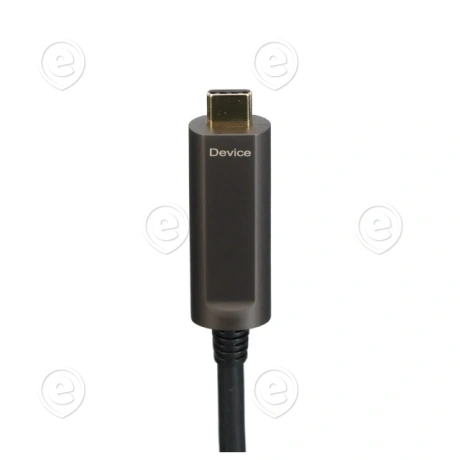 USB-C 3.1 AOC hübriidkaabel 20m,must 