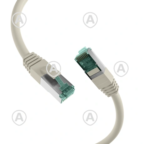 Vahekaabel CAT6A S/FTP 1,0M (hall)                                                                                                                                                 
