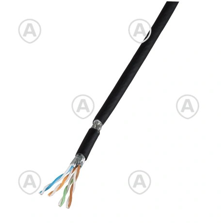 Vahekaabel CAT8.1 S/FTP, 10m, LSZH, 40Gbit, oranz