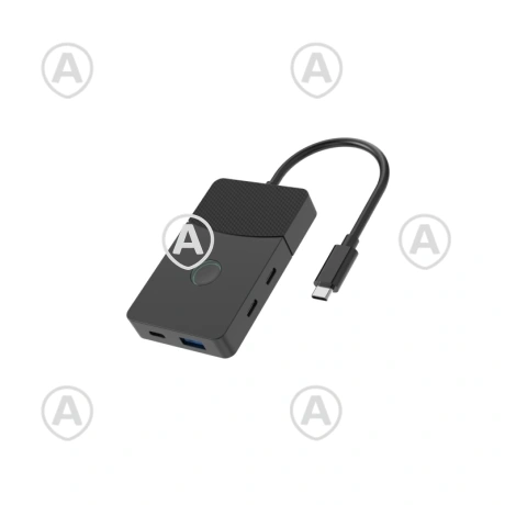 HDMI Switch, 4K@60Hz, 2-to-1 & 1-to-2 ABS, must, lülitiga