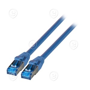 Vahekaabel CAT6A S/FTP 10G 0,5m (sinine) Superflex                                                                                                                                    