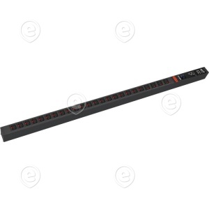 PDU 3x16A  POMS (max 11040W), 20xC13+4xC19 locks, cord H05VVF.5G2,5mm² 3m                                   Toitesiin 3x16A  POMS funktsionaalsus (max 11040W), 20xC13+4xC19 pesad lukustatavad, pikkus 1420mm, kaabel H05VVF.5G2,5mm² 3m          