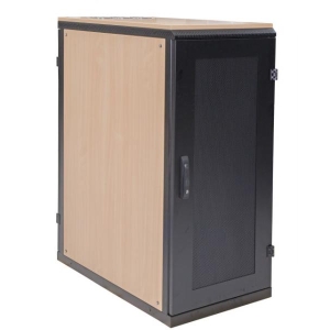  Server Cabinet 26U/600/1000 mm, Acoustically Insulated, Wood Design                                                 