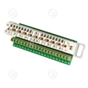 LSA Adapter Disc. Module 10 pairs / Screw Terminals