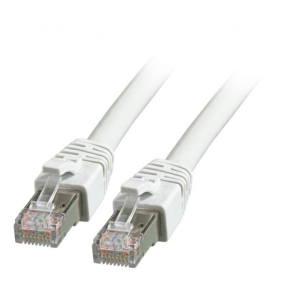 RJ45 Patch cable S/FTP, Cat.8.1, BC, grey 10m