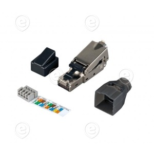 INFRALAN® FTPS600 fieldinstallable plug RJ45 Cat.6