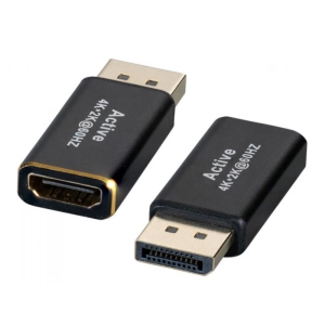 DisplayPort/HDMI Adapter, 4K 60Hz                              