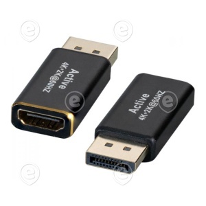 DisplayPort/HDMI Adapter, 4K 60Hz                              