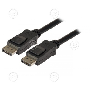 DisplayPort 1.2 Cable, 4K60Hz, M-M, 5m, black