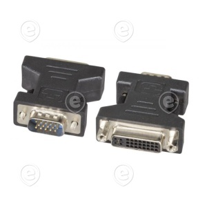 DVI 24+5 jack to HDSub15-plug                     