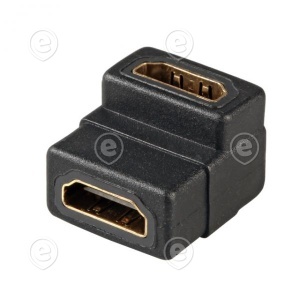 Adapter HDMI A pesa - HDMI A pesa (90°)                                                                                                                                             