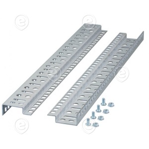 19" Mounting Rails for Wall Housings 1-Part/2-Part 21U                                                  