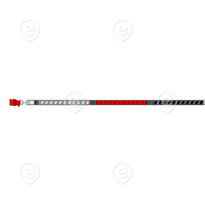 Toitesiin 3x16A (max 11040W), 33xSchuko pesa, pikkus 1688mm, kaabel H05VVF.5G2,5mm² 5m                                                                                              