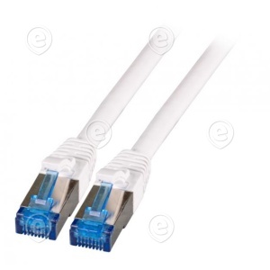 Vahekaabel CAT6A S/FTP 10G 7,5m (valge) Superflex                                                                                                                                    