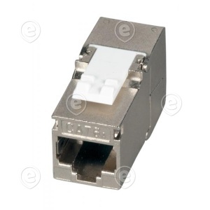 RJ45 Keystone STP, Cat.6A, 500MHz, Slimline