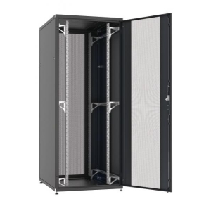          	19" Server Cabinet PRO 24U, 600x1000 mm, F+R 1-Part, RAL9005                                         