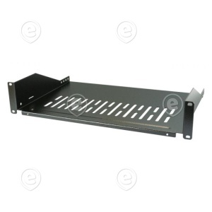 19" 2U Shelves, Depth 300 / 400 mm, 22 kg