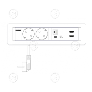 MAGNAT-FRAME - painted in RAL9003 (white), 4 modules