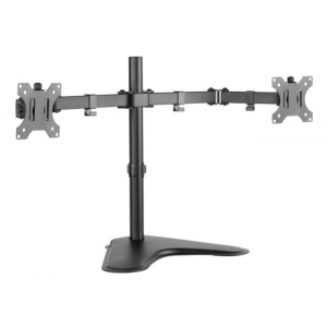 Desk stand for 1 LCD 17"-32", 1 arm, with gas spring, black