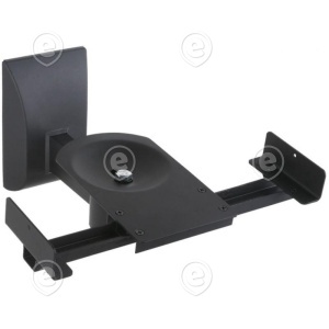 Wall/Ceiling Audiospeaker bracket, max. 25 kg, black