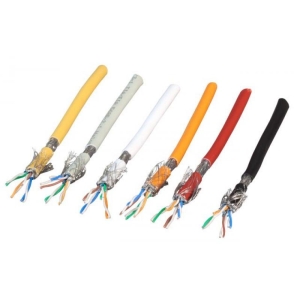 Raw cable Cat.7, S/FTP, LSZH , orange, 100m 