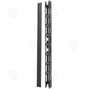 Vertical Cable Management 42U, 1 Piece, RAL9005, for PRO