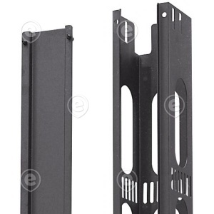 Vertical Cable Management 47U, 1 Piece, RAL9005, for PRO