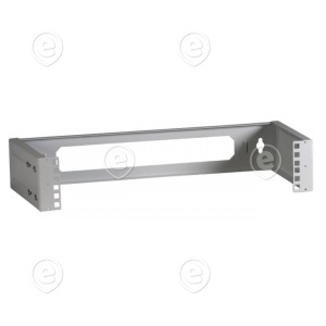 19" 3U Wall Bracket, Depth-Adj., RAL7035  light grey