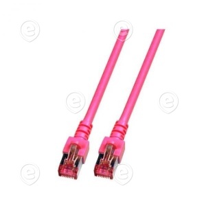 RJ45 Patchcable S/FTP,Cat.6 1,0m Magneta             