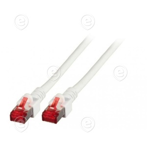 PC RJ45 CAT6 S/FTP white 0,15M         