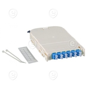 FTTH Module for FTTH-BGT, 12 Port LC with OS2 ceramic adapter