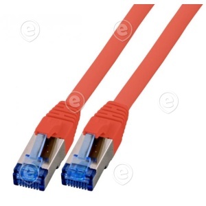 Vahekaabel CAT6A S/FTP 10G 1,5m (punane) Superflex                                                                                                                                    