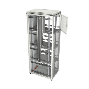Co-Location Rack PRO, 4 x 9U, 800x1000 mm, F+R 1-Part Perforated, RAL9005